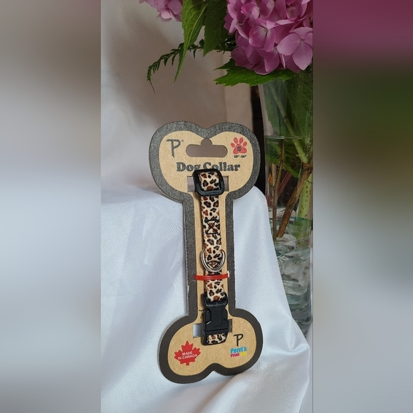 NEW Small Dog Collar - Leopard Print 🐆 - Picture 2 of 4